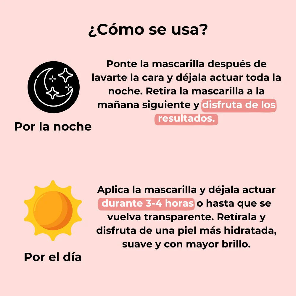 Mascarilla de Bio-colágeno, Hidratación Diaria y Piel Radiante