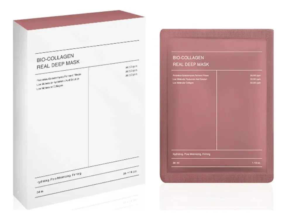 Mascarilla de Bio-colágeno, Hidratación Diaria y Piel Radiante